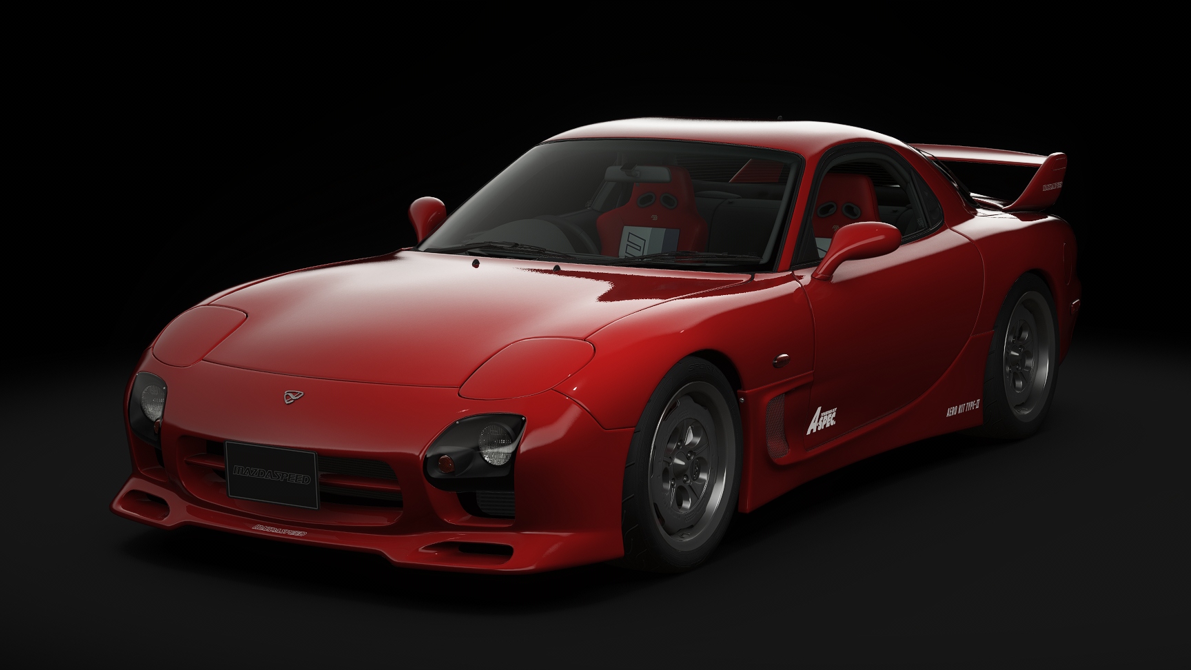 Mazda éfini RX-7 A-Spec, skin 04_vintage_red