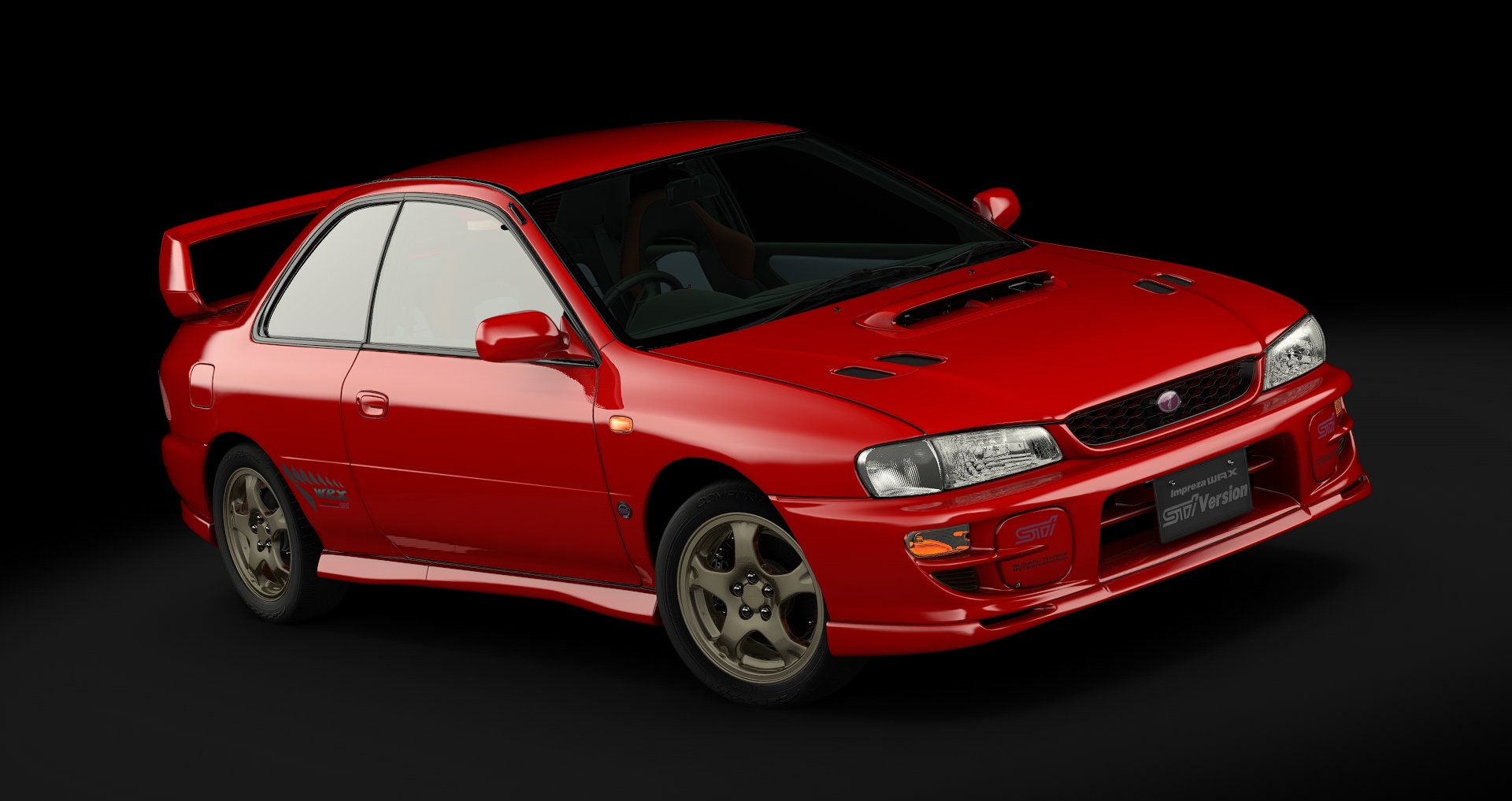 Subaru Impreza Coupe WRX Type R STi Version VI, skin 03_canyon_red