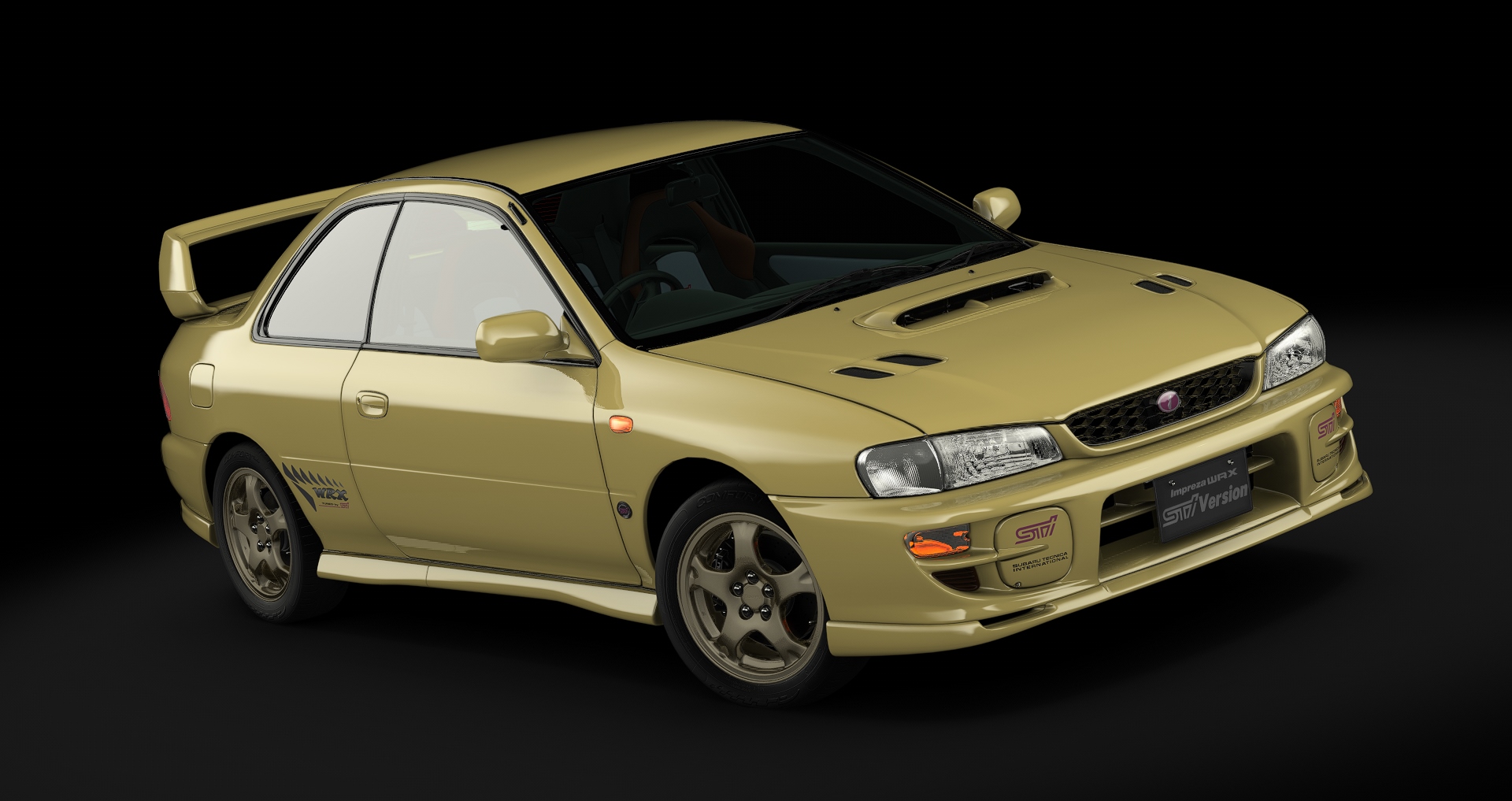 Subaru Impreza Coupe WRX Type R STi Version VI, skin 05_cashmere_yellow