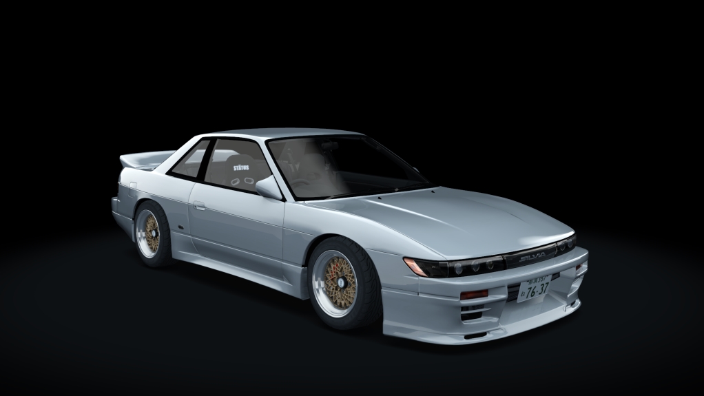 Nissan Silvia S13 TBO '92, skin 02_gray