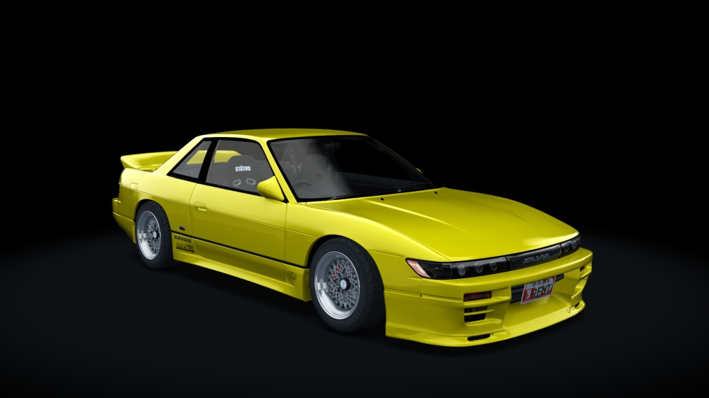 Nissan Silvia S13 TBO '92, skin 03_tbo_yellow