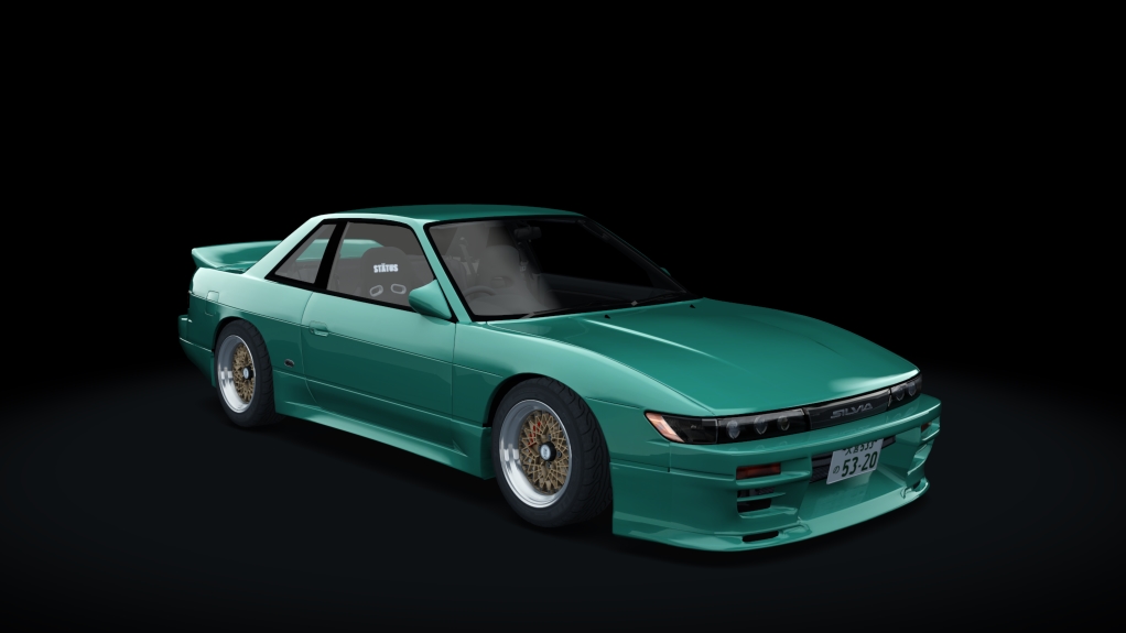 Nissan Silvia S13 TBO '92, skin 05_imperial_jade_mica