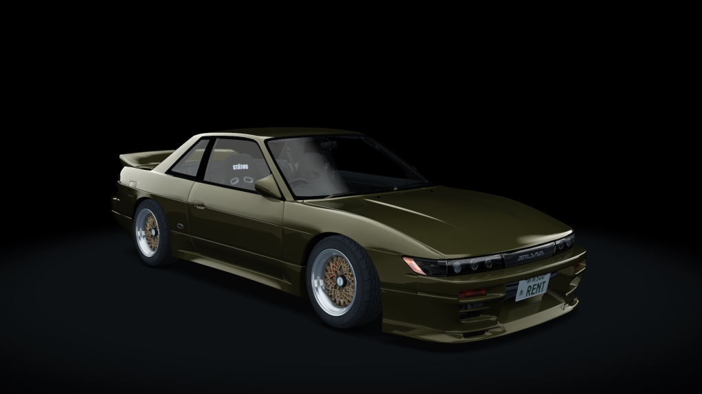 Nissan Silvia S13 TBO '92, skin SSR_Brownish