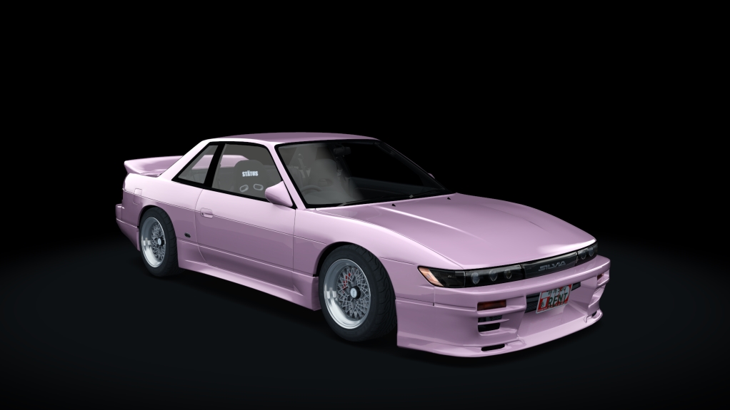 Nissan Silvia S13 TBO '92, skin Sunset_Pink
