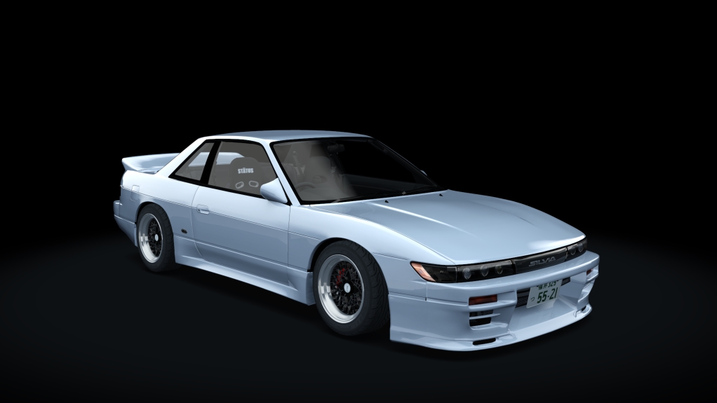 Nissan Silvia S13 TBO '92, skin envy_opal_white