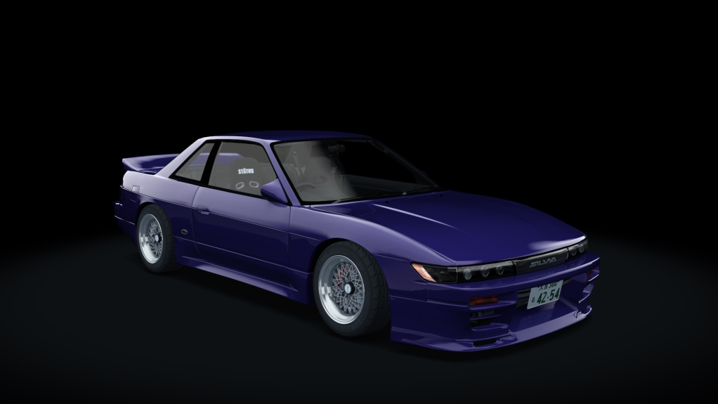 Nissan Silvia S13 TBO '92, skin maziora_amethyst_ii