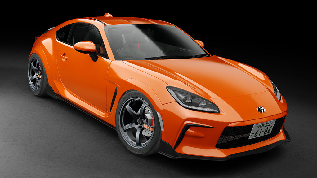 Toyota GR86 2021 TOM'S, skin TOMS