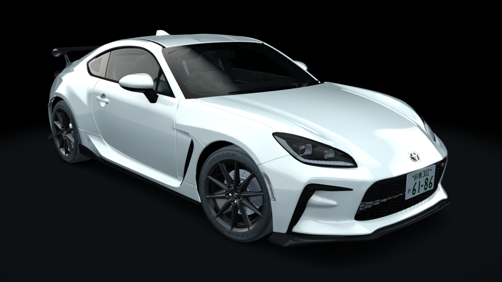 Toyota GR86 2021 TRUST, skin Crystal white pearl