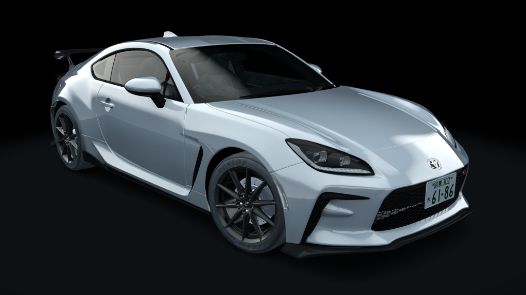 Toyota GR86 2021 TRUST, skin Ice Silver Metallic