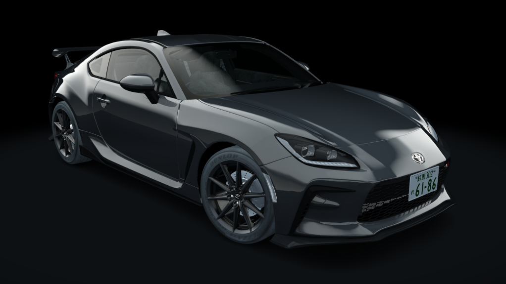 Toyota GR86 2021 TRUST, skin Magnetite grey metallic