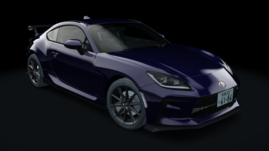 Toyota GR86 2021 TRUST, skin Sapphire blue