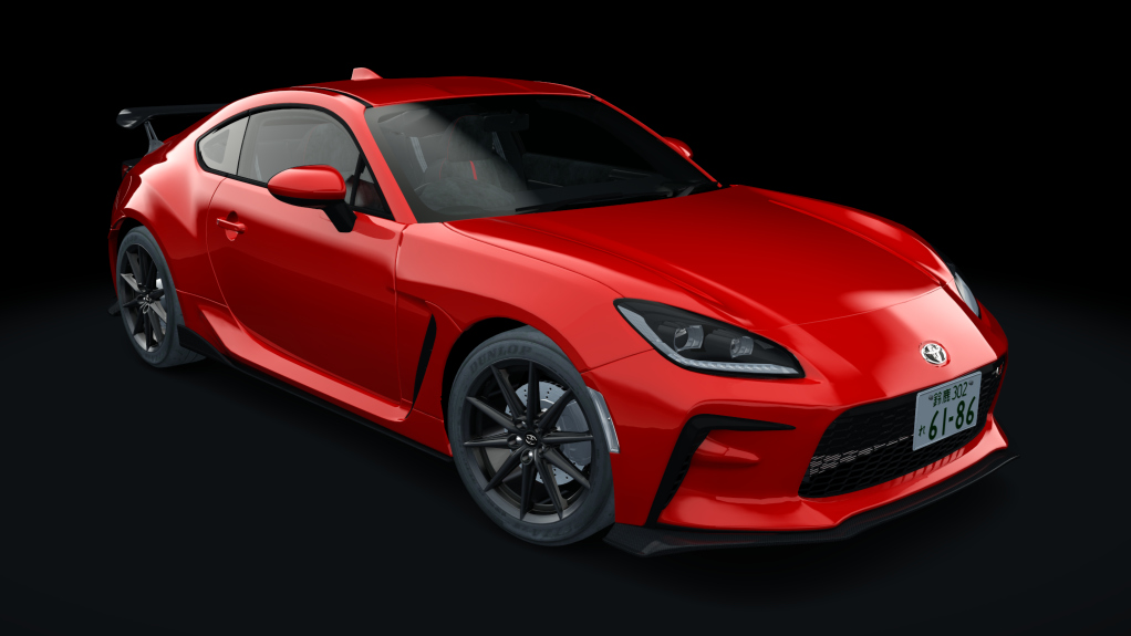Toyota GR86 2021 TRUST, skin Spark Red