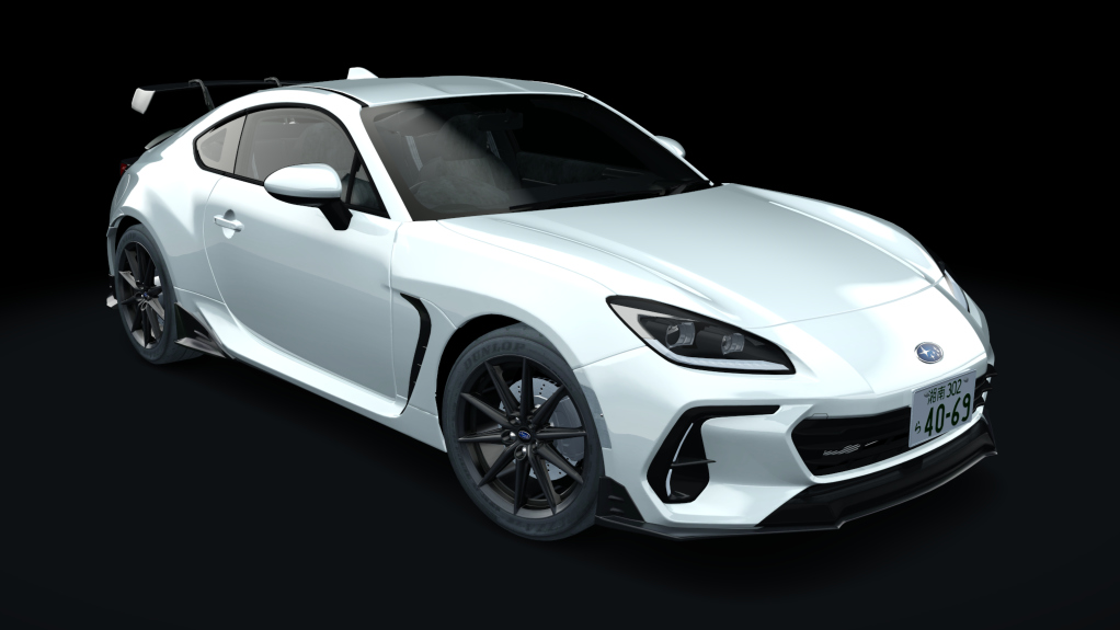 Subaru BRZ 2021 Sti, skin Crystal white pearl