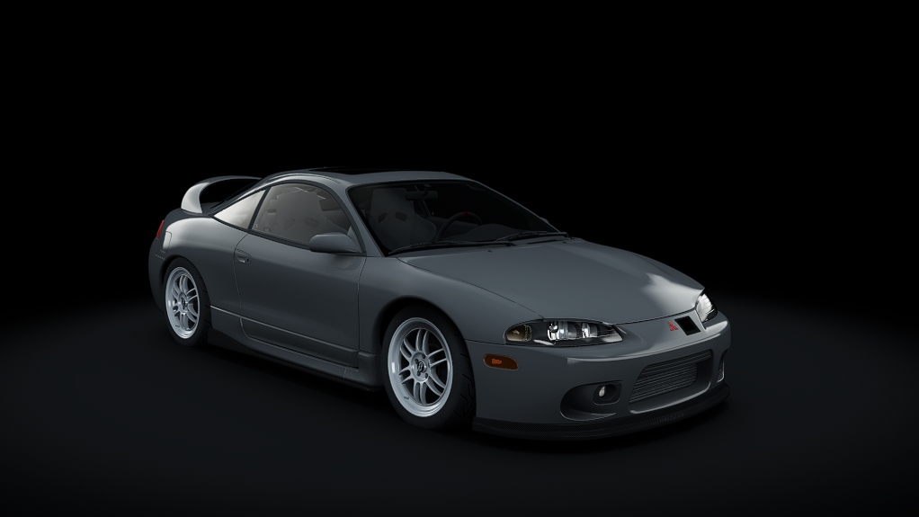 Mitsubishi Eclipse GSX S2, skin Silver