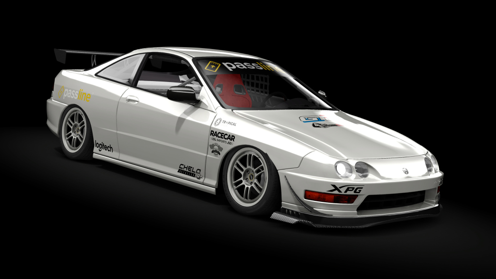 Acura Integra GS-R GTP*, skin Milano_Red