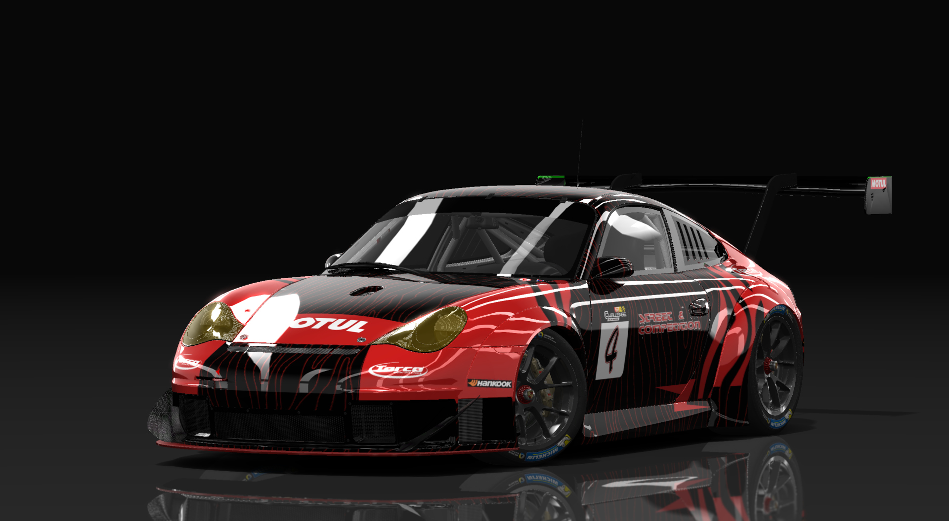 Porsche 996 RSR GUA, skin Roque_2020