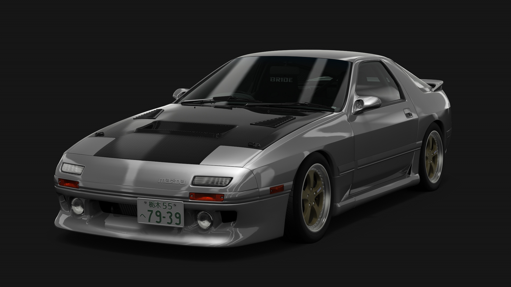Mazda Savanna RX-7 Infini III (Google Spec), skin 01_shadow_silver_mica