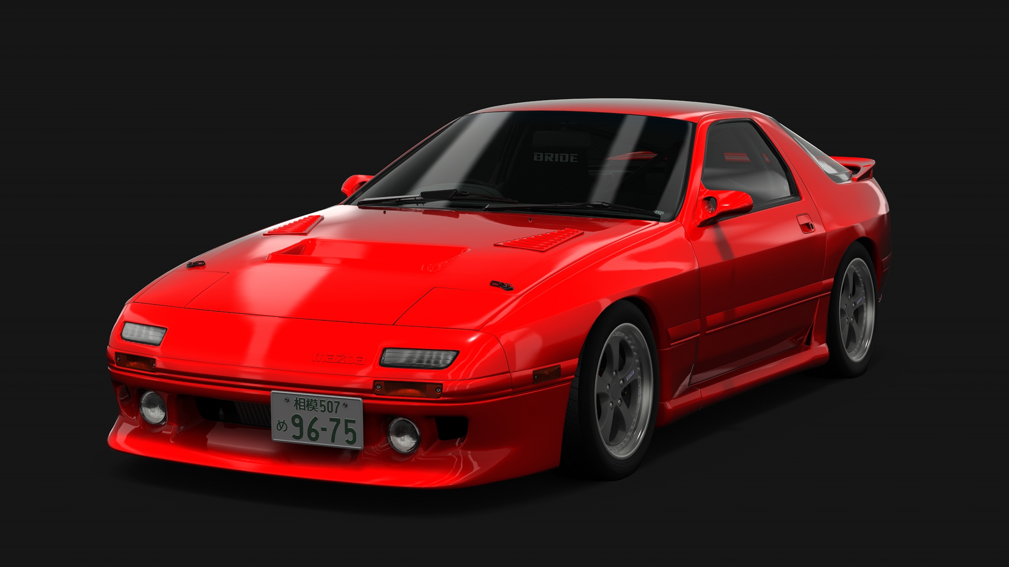 Mazda Savanna RX-7 Infini III (Google Spec), skin 04_blaze_red