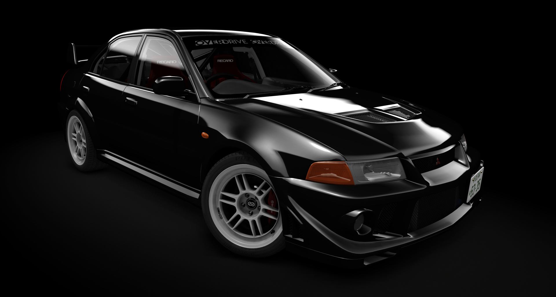 Mitsubishi Lancer Evolution VI Euro.Sp, skin 04_pyrenees_black
