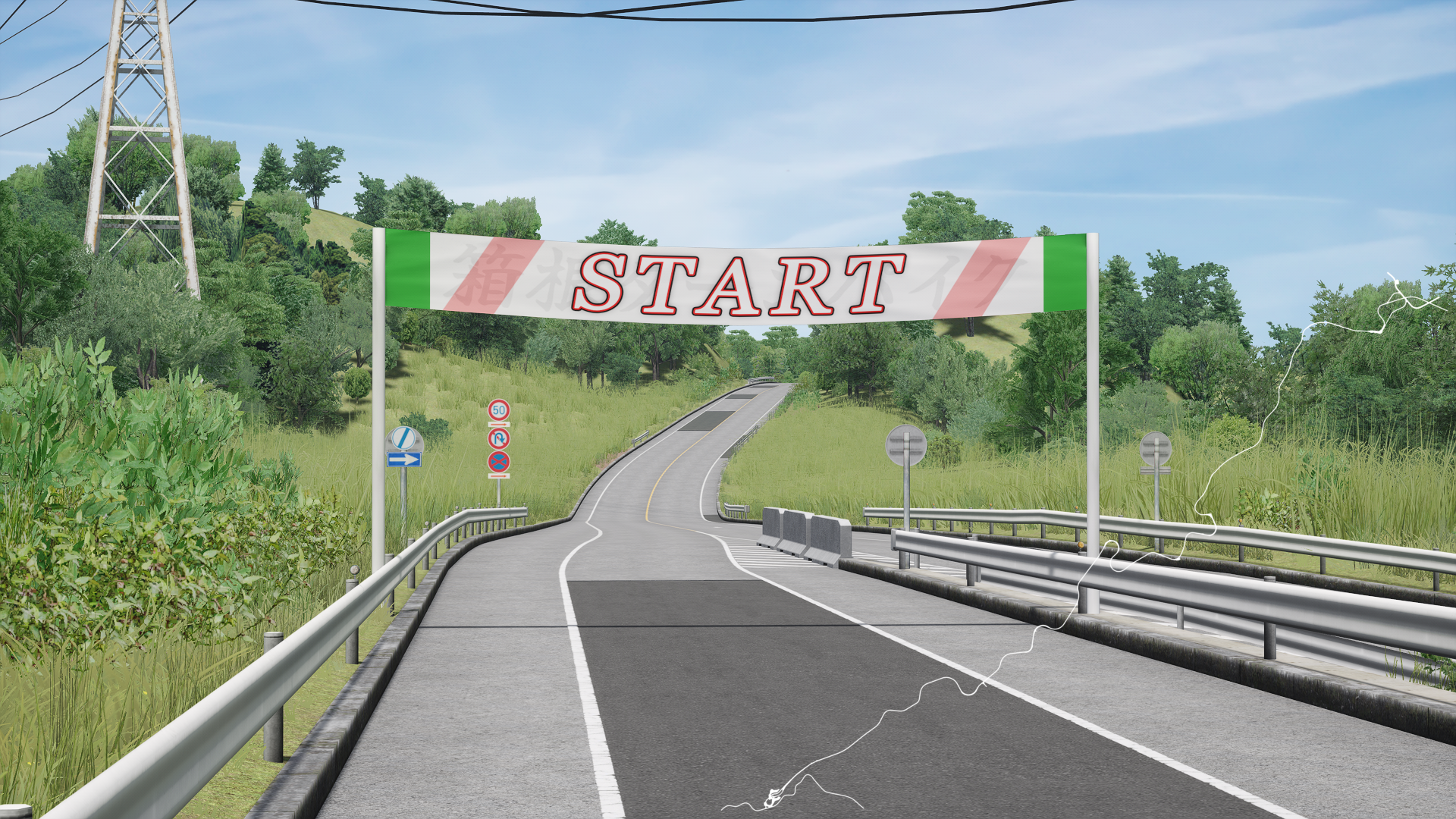 Hakone Turnpike, layout downhill_timeattack_no_lights