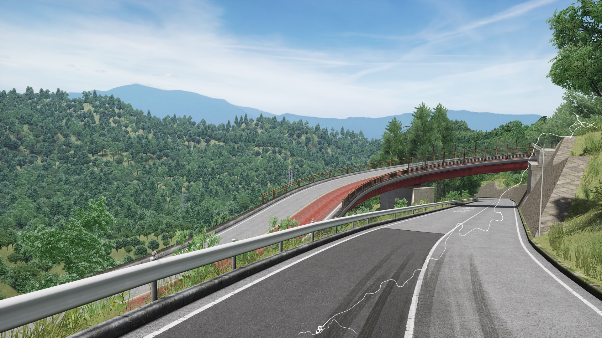 Hakone Turnpike, layout online