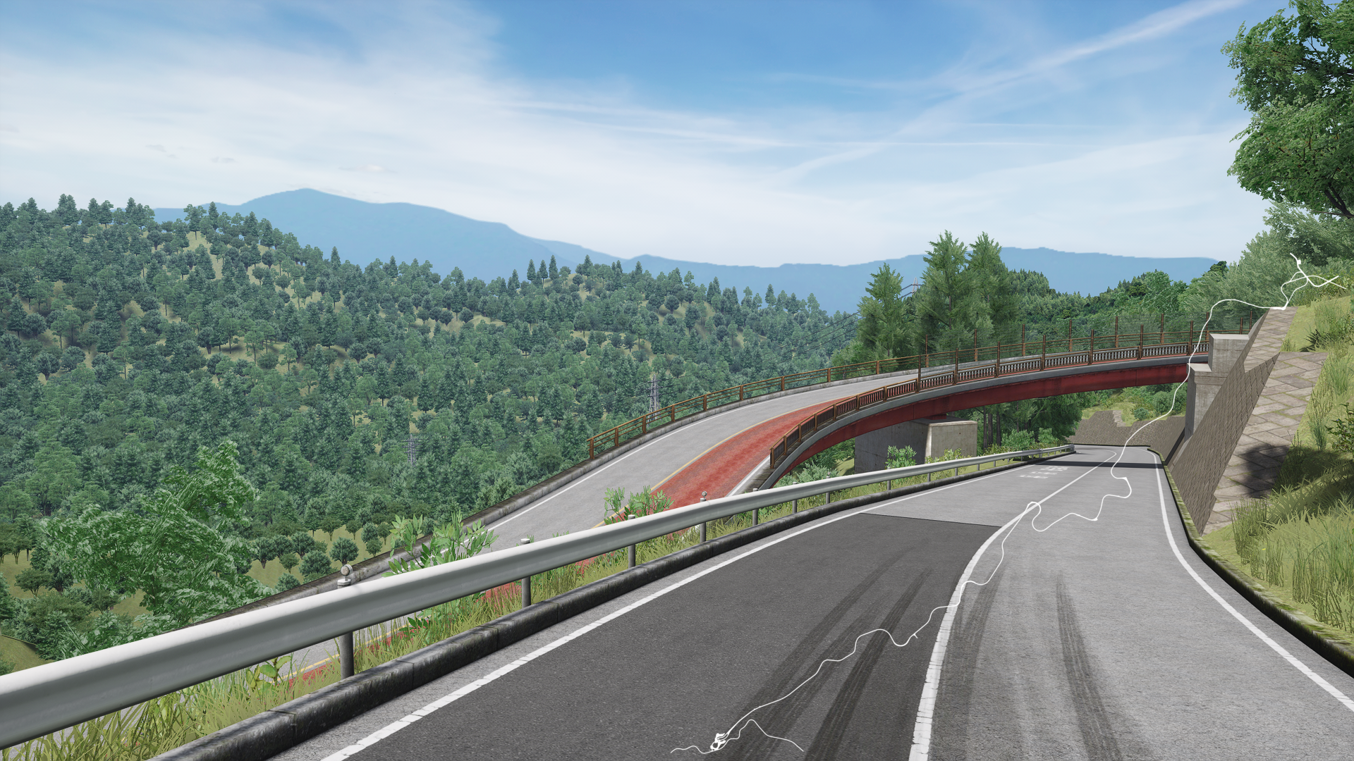 Hakone Turnpike, layout online_no_lights