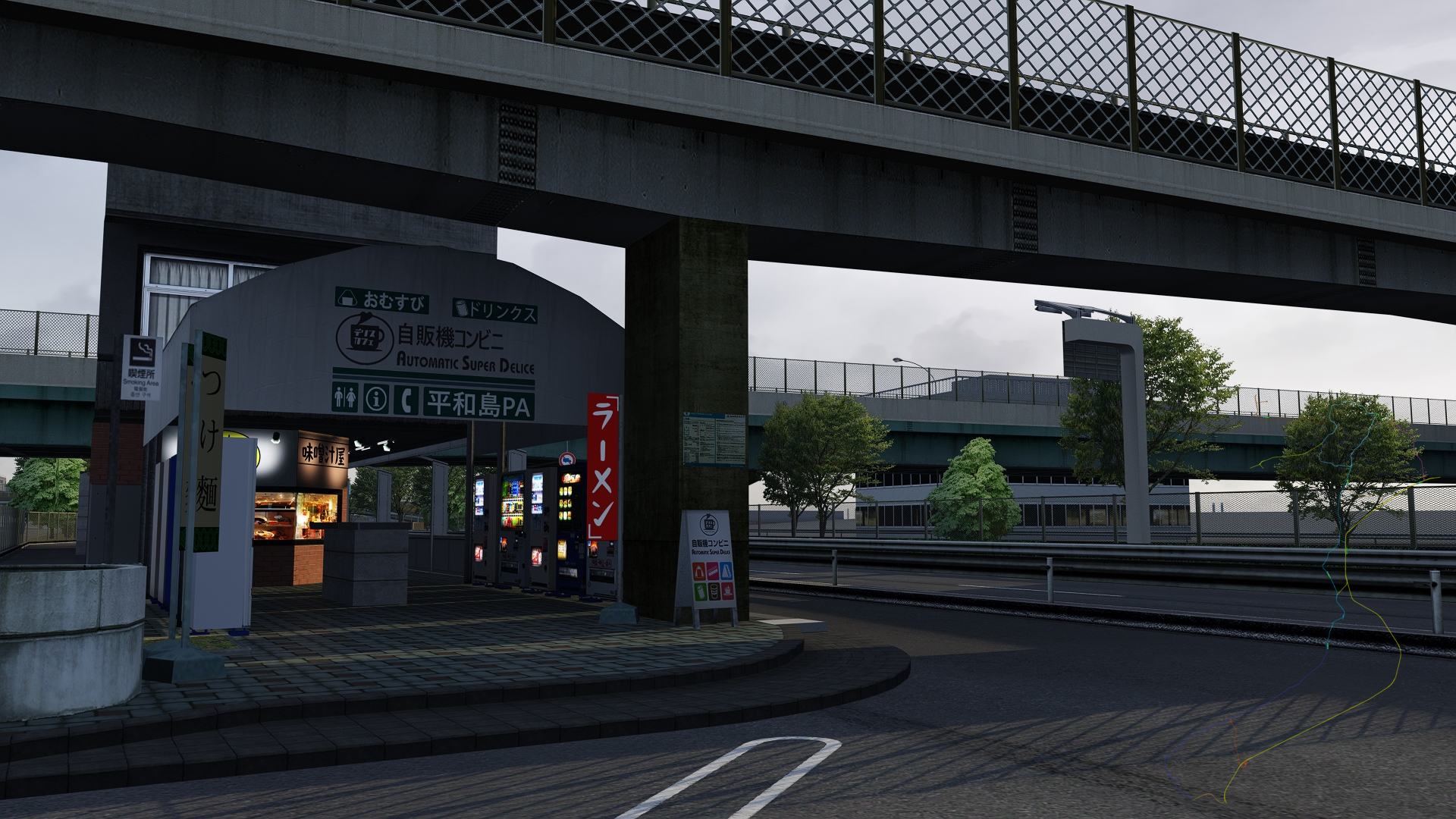 Shutoko Revival Project 0.9.1, layout heiwajima_pa_s