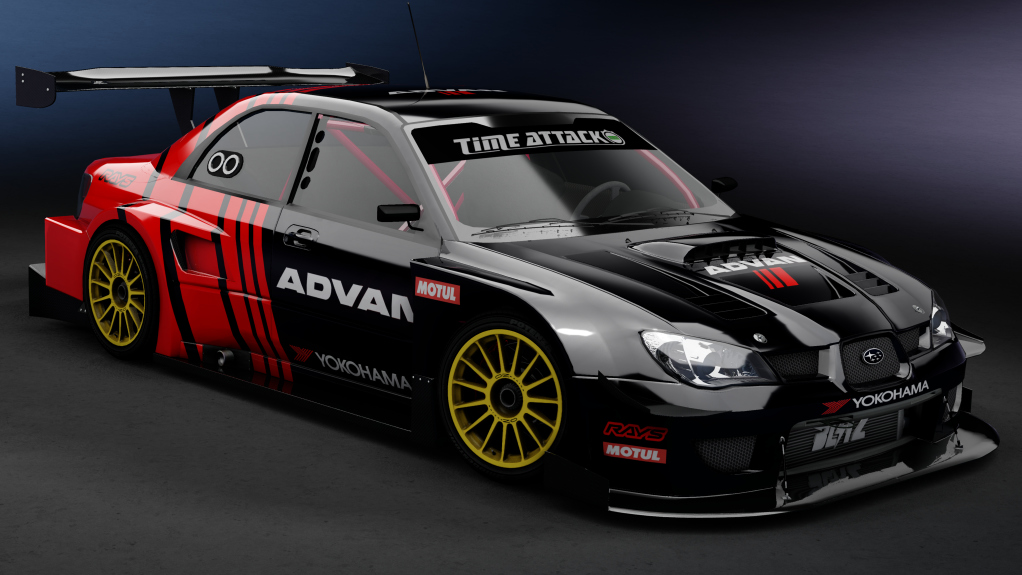 ACMC Subaru Impreza Time Attack, skin advan