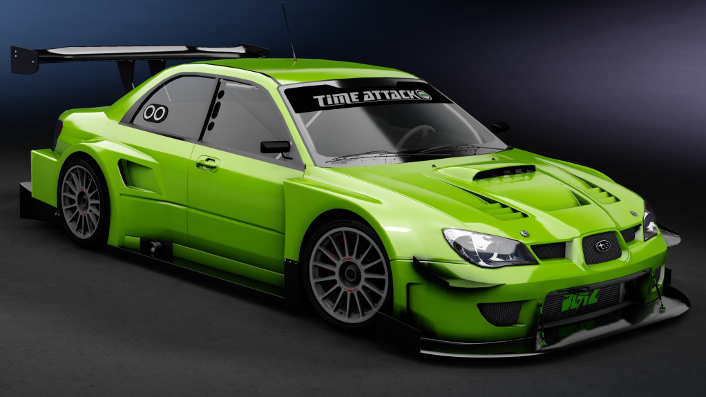 ACMC Subaru Impreza Time Attack, skin green