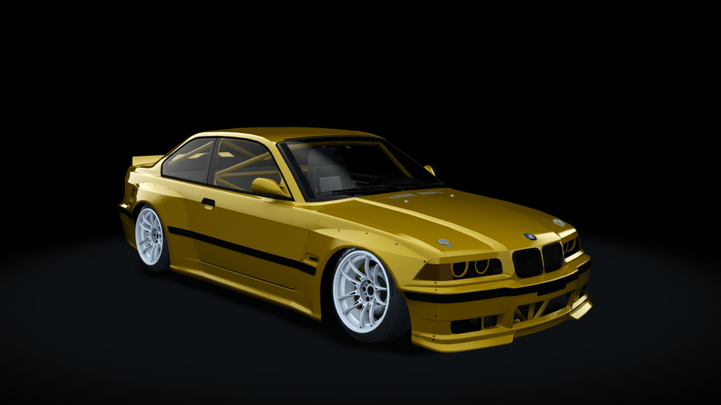 ADL-E Mileskids E36, skin envy_chrome_yellow