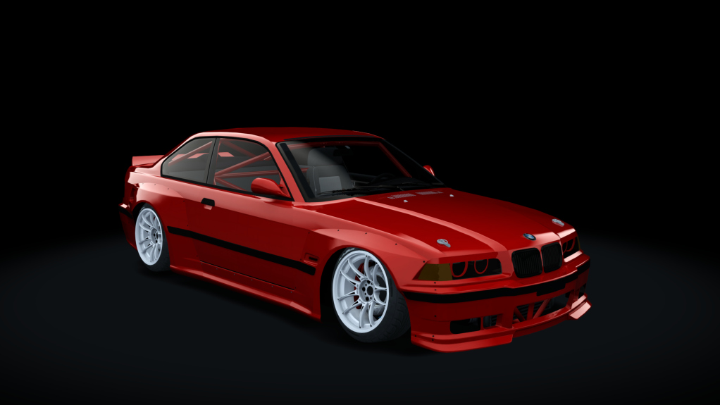 ADL-E Mileskids E36, skin envy_flame_orange