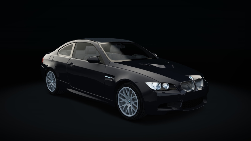 BMW M3 E92, skin Midnight_Blue