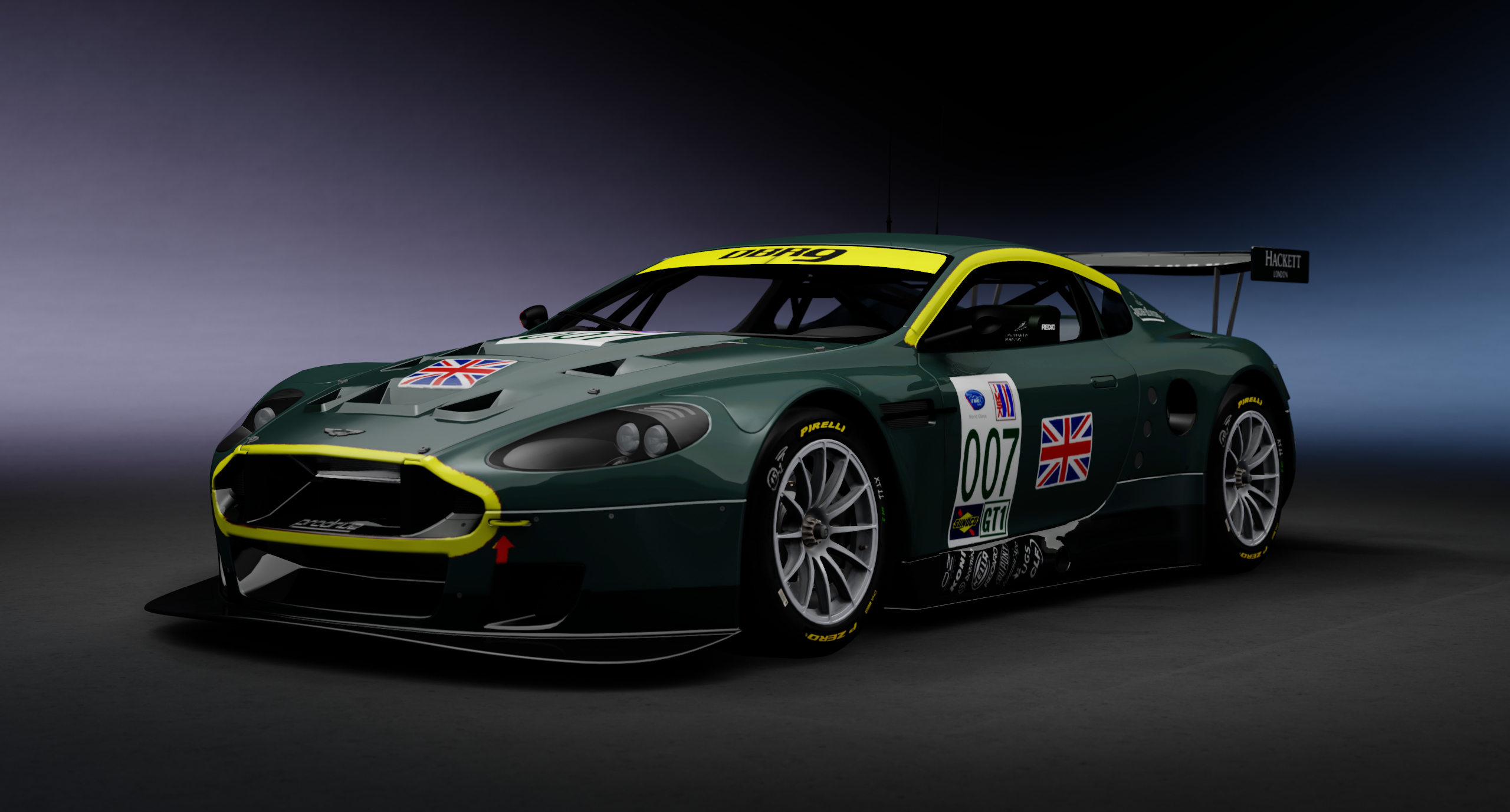 Aston Martin DBR9, skin Green2