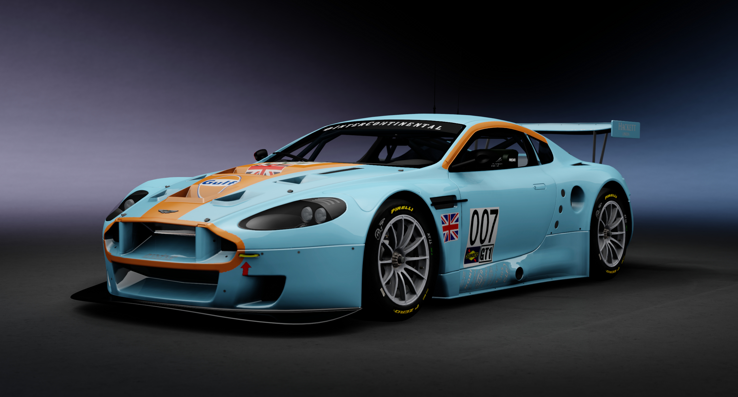 Aston Martin DBR9, skin Gulf