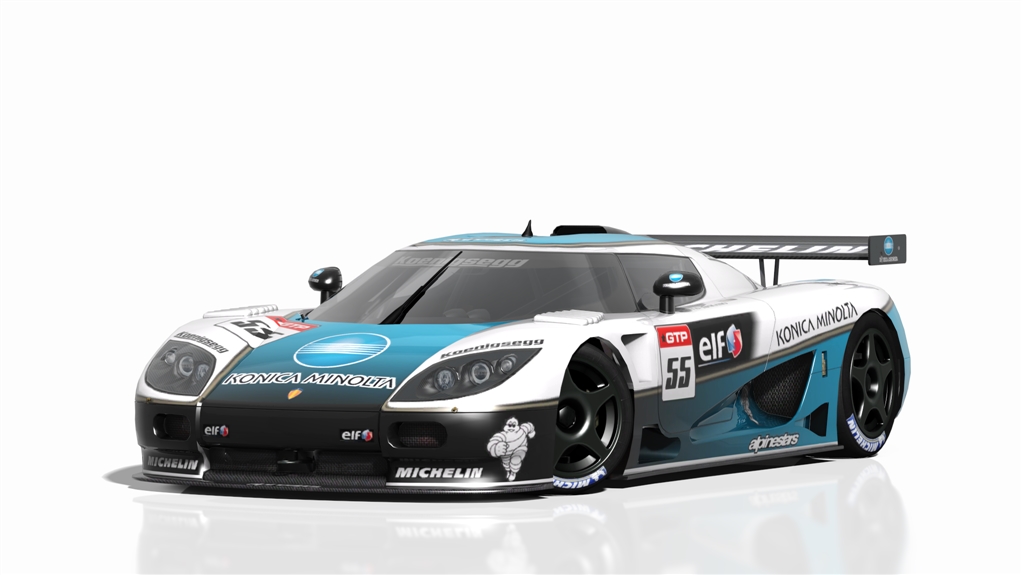 Koenigsegg CCGT FIA GT 2006, skin Konica