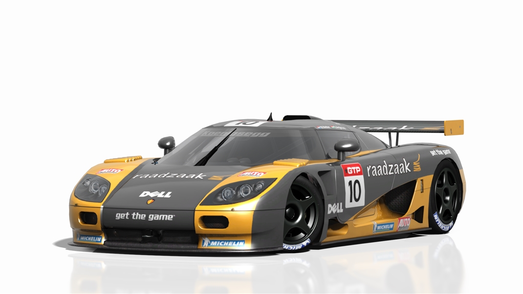 Koenigsegg CCGT FIA GT 2006, skin Raadzaak Racing