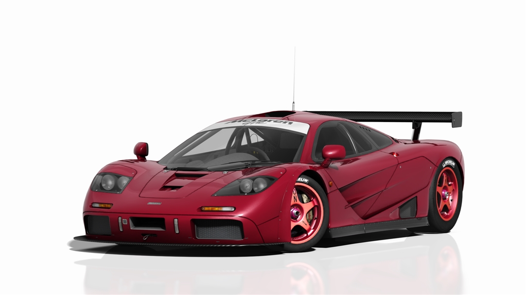 McLaren F1 GTR, skin red