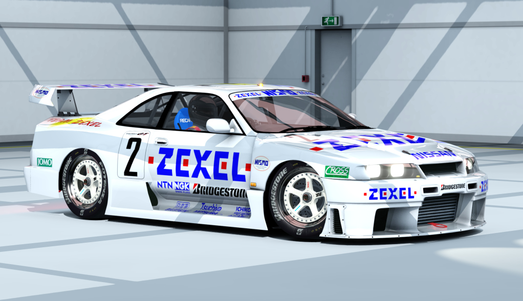 Nissan Skyline R33 GT-R LM, skin 02 Zexel