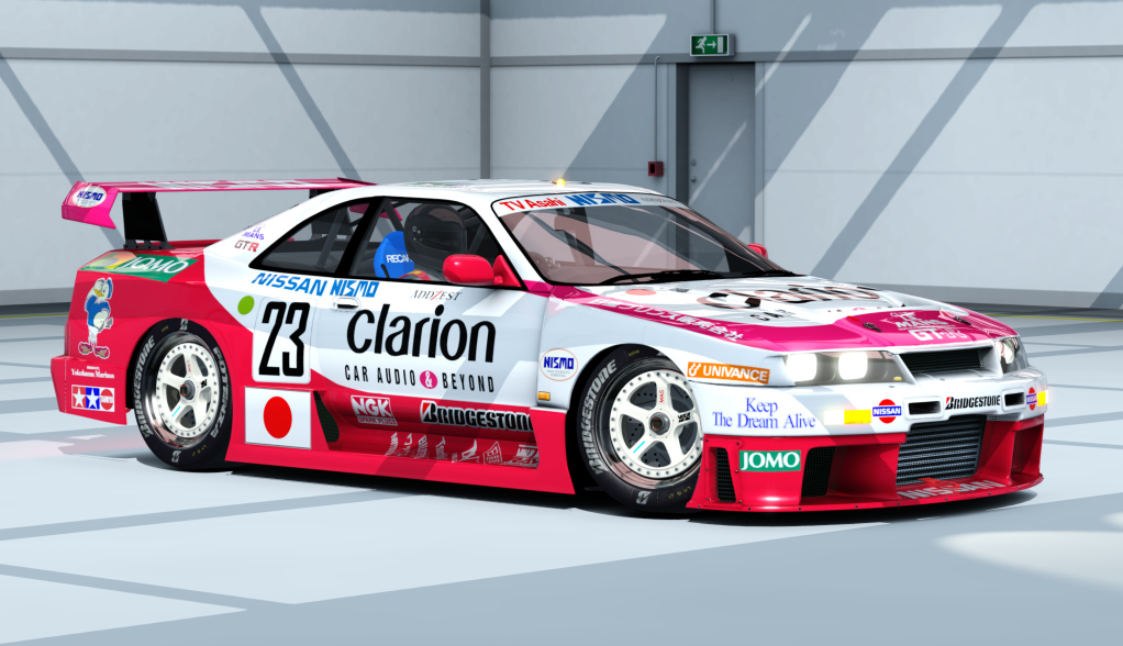 Nissan Skyline R33 GT-R LM, skin 23 Clarion