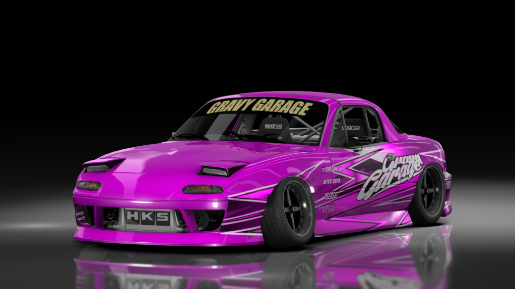 GravyGarage Street Miata, skin Gravy Pink