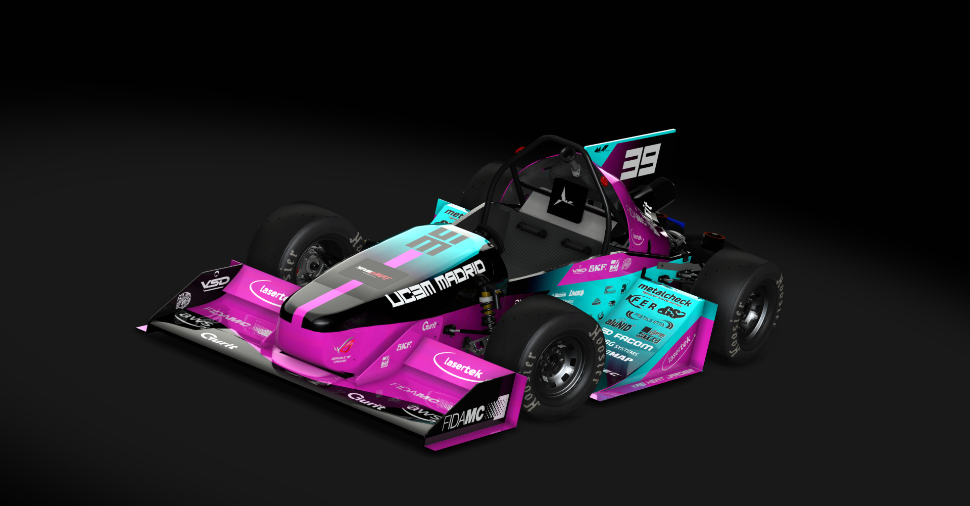 MAD Formula Team MFT01 EVO, skin jardier