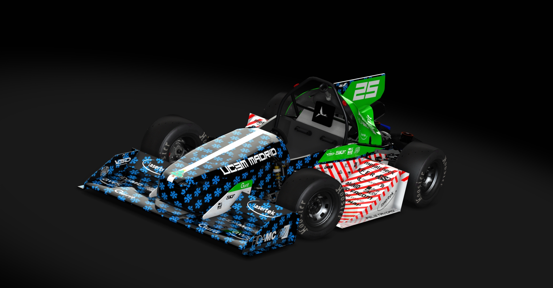 MAD Formula Team MFT01 EVO, skin navidad