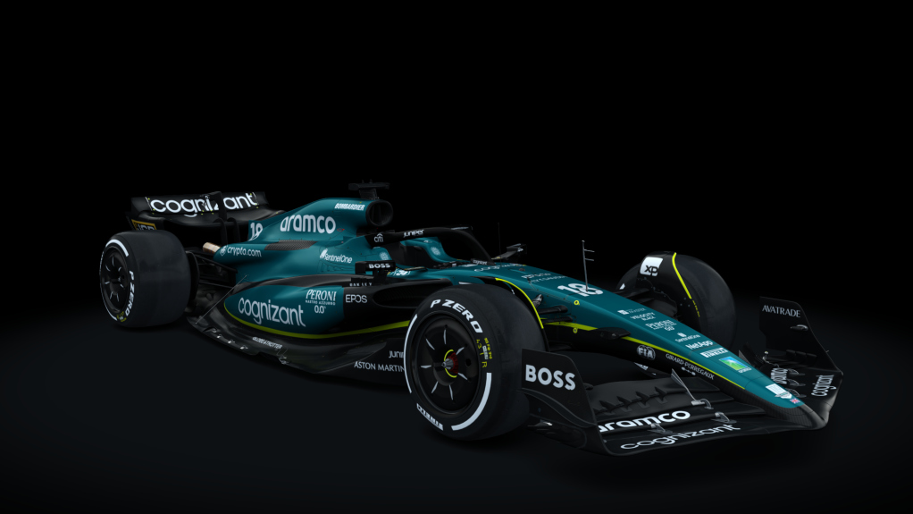 Formula Hybrid® 2023, skin AMR23_18_Stroll