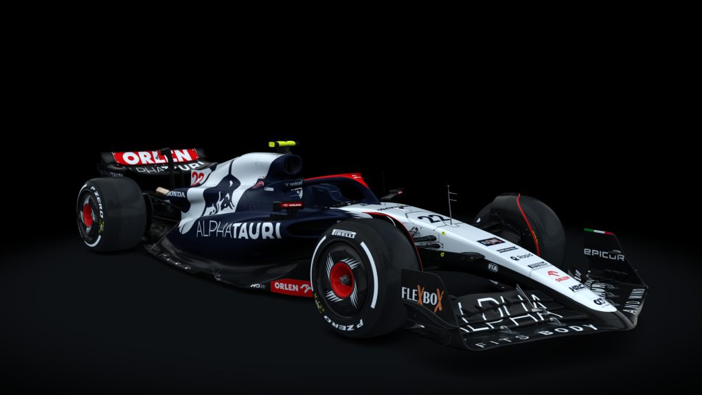 Formula Hybrid® 2023, skin AT04_22_Tsunoda