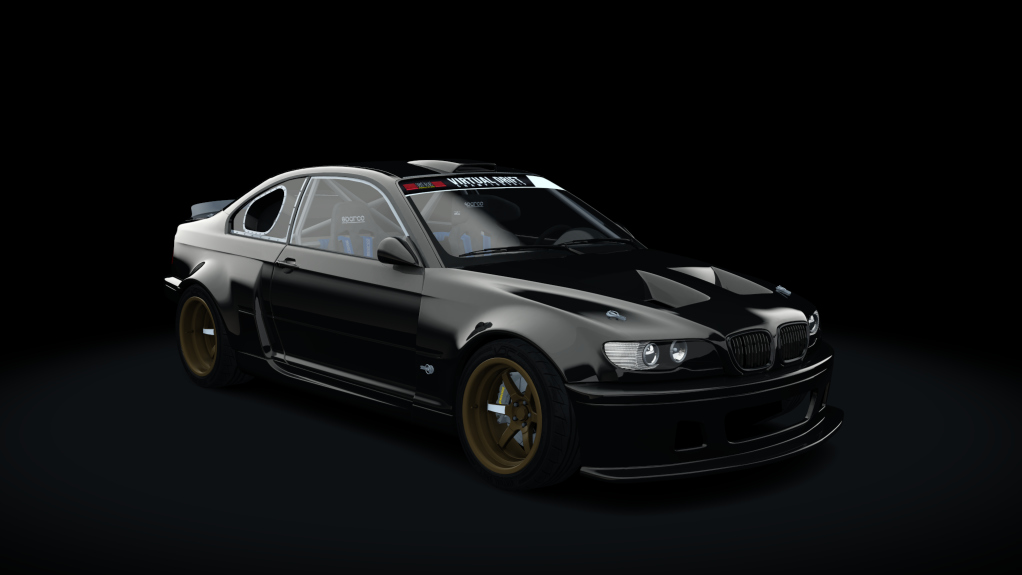 VDC BMW E46 HGK Public 3.0, skin Black_Sapphire_metallic