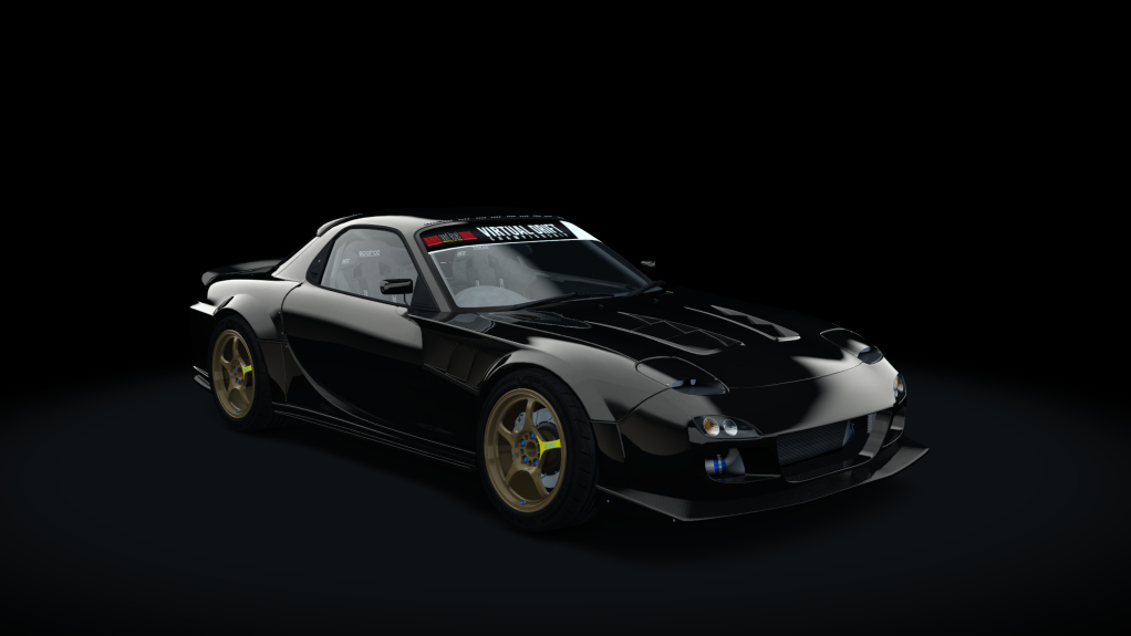 VDC Mazda RX-7 FD3S 20B Public 3.0, skin 05_brilliant_black