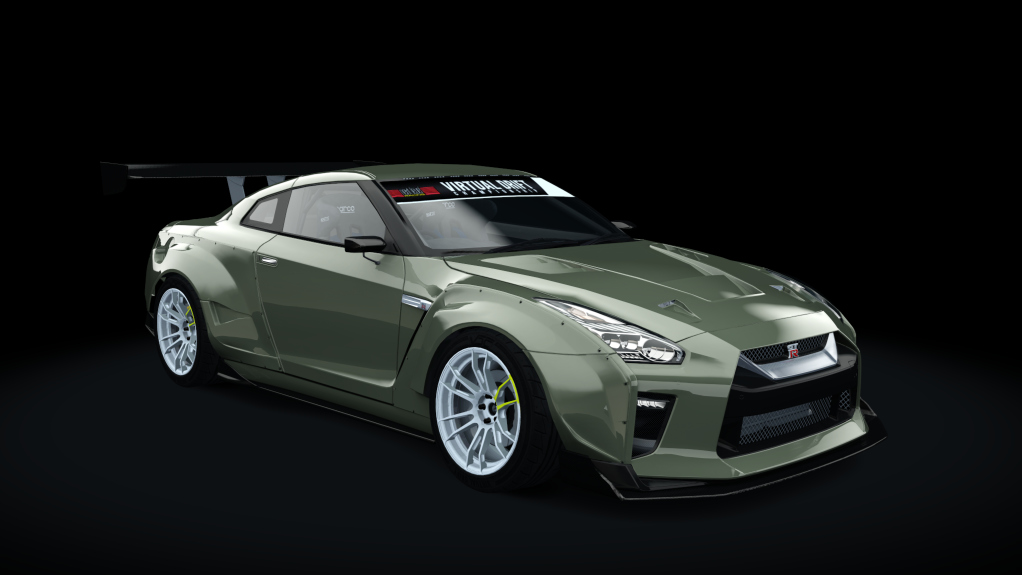 VDC Nissan GT-R DAMD Public 3.0, skin 08_millennium_jade