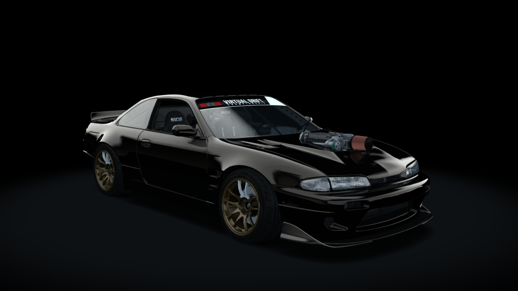 VDC Nissan Silvia S14 Zenki 3.0, skin 03_black_pearl