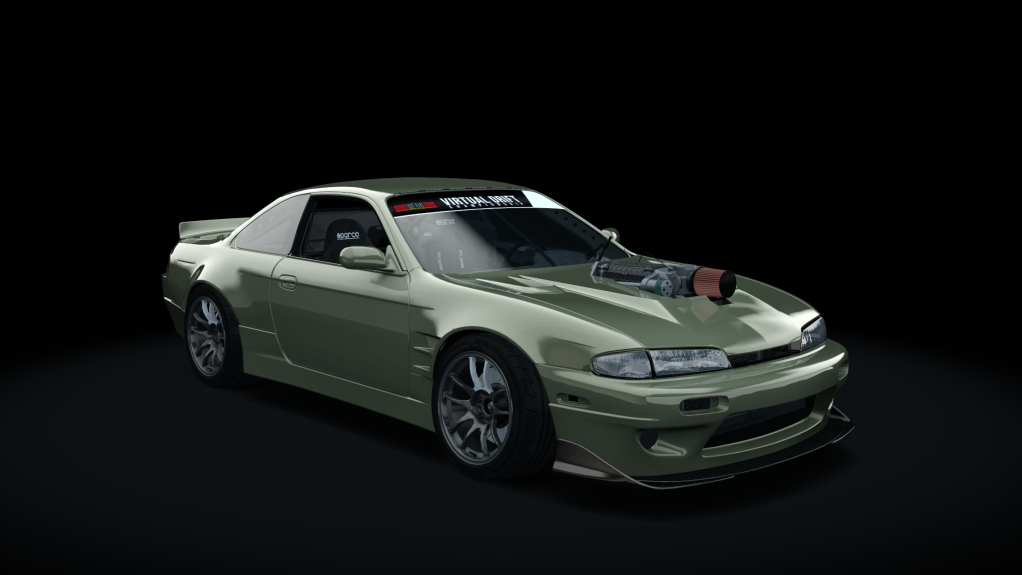 VDC Nissan Silvia S14 Zenki 3.0, skin 08_millennium_jade