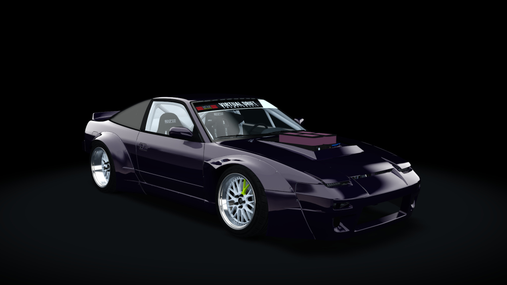 VDC Nissan Silvia RPS13 Public 3.0, skin 09_midnight_purple